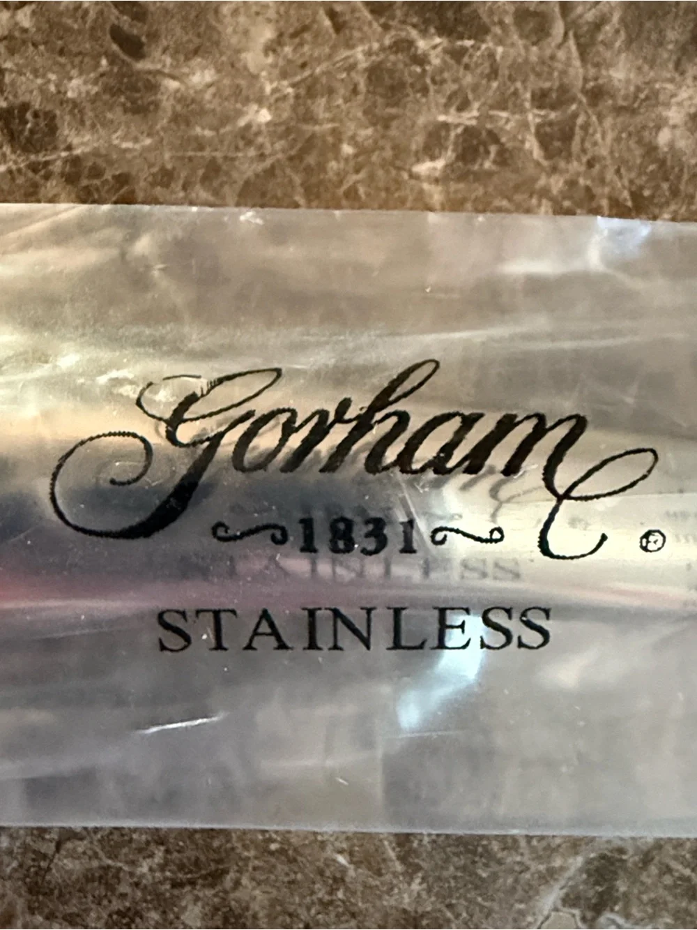 GORHAM Meredith Stainless Flatware Place Setting, NWOB, Set of 8